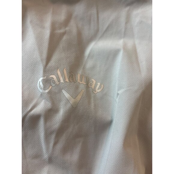 Callaway Light Gray Half-Zip Pullover Windbreaker Jacket Size L - Picture 12 of 16